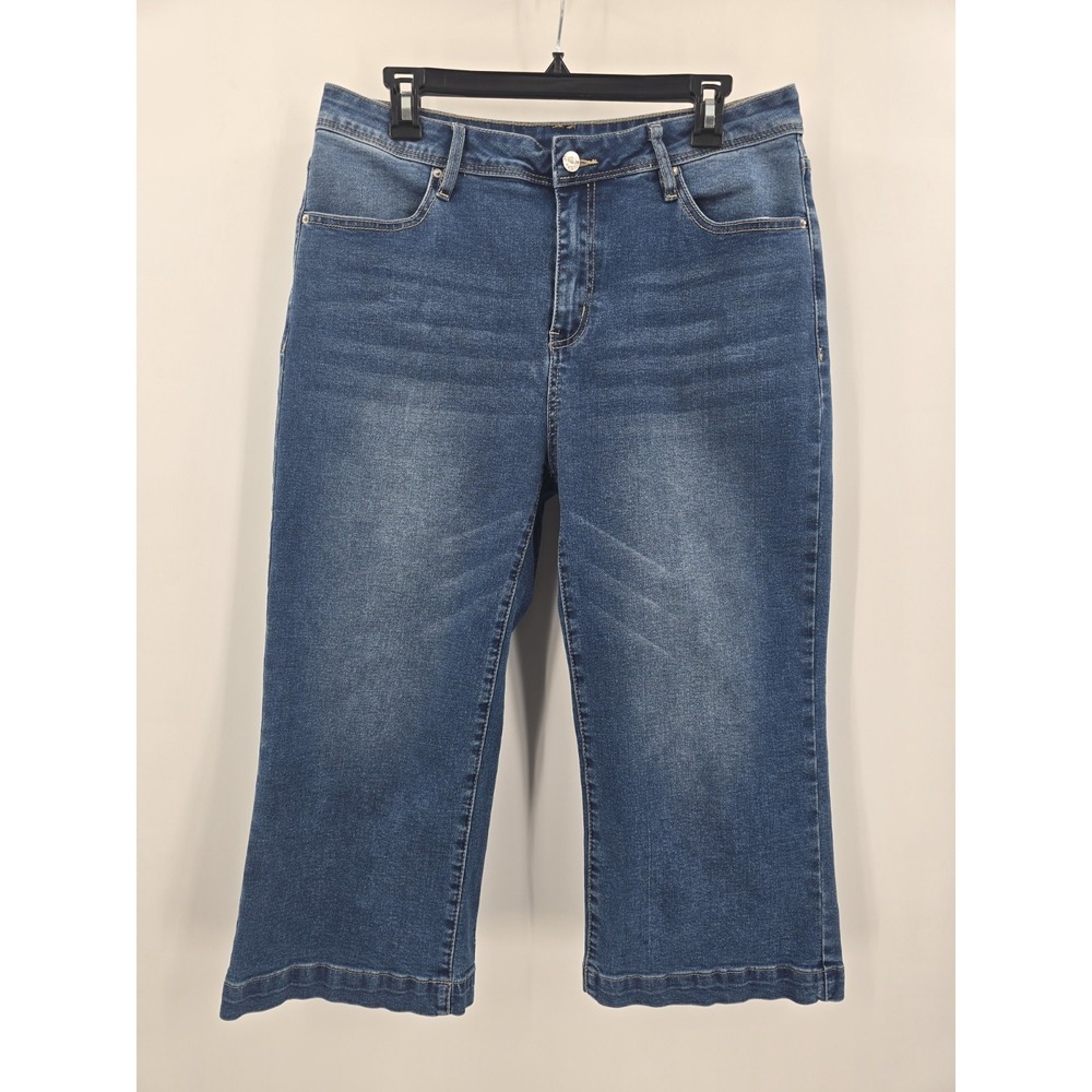 Sidefeel Jeans Women's Size 14 Crop Casual